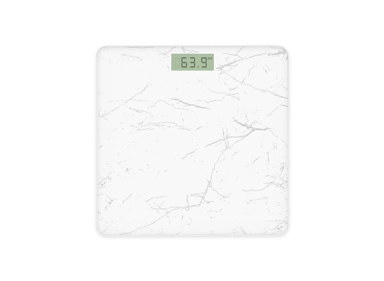 Dijital Cam Baskül Tartı Beyaz Mermer Dijital Cam Baskül Tartı Beyaz Mermer
