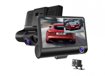 Üçlü Araç İçi Geri Görüşlü Kamera Kayıt Sistemi