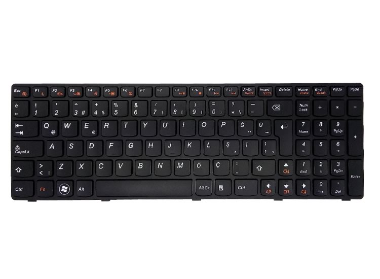 Lenovo Z575 Klavye Lenovo Z575 Klavye